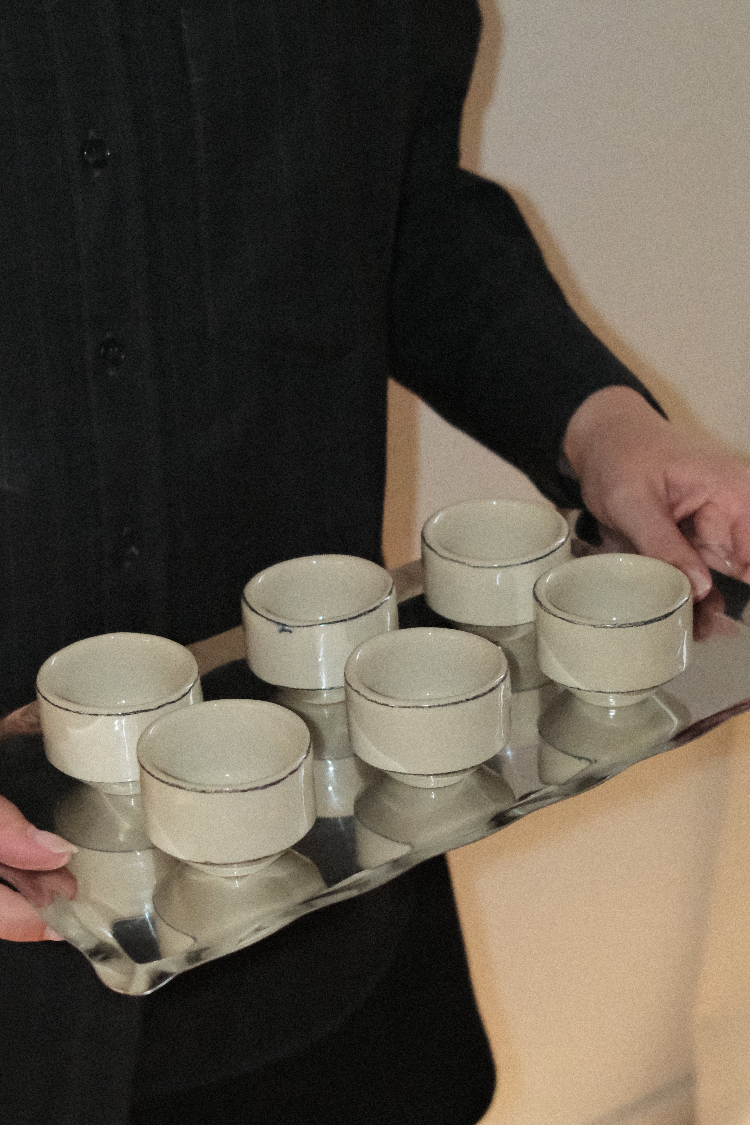 2er Set Bevel Cup Mini  Lines - Samples